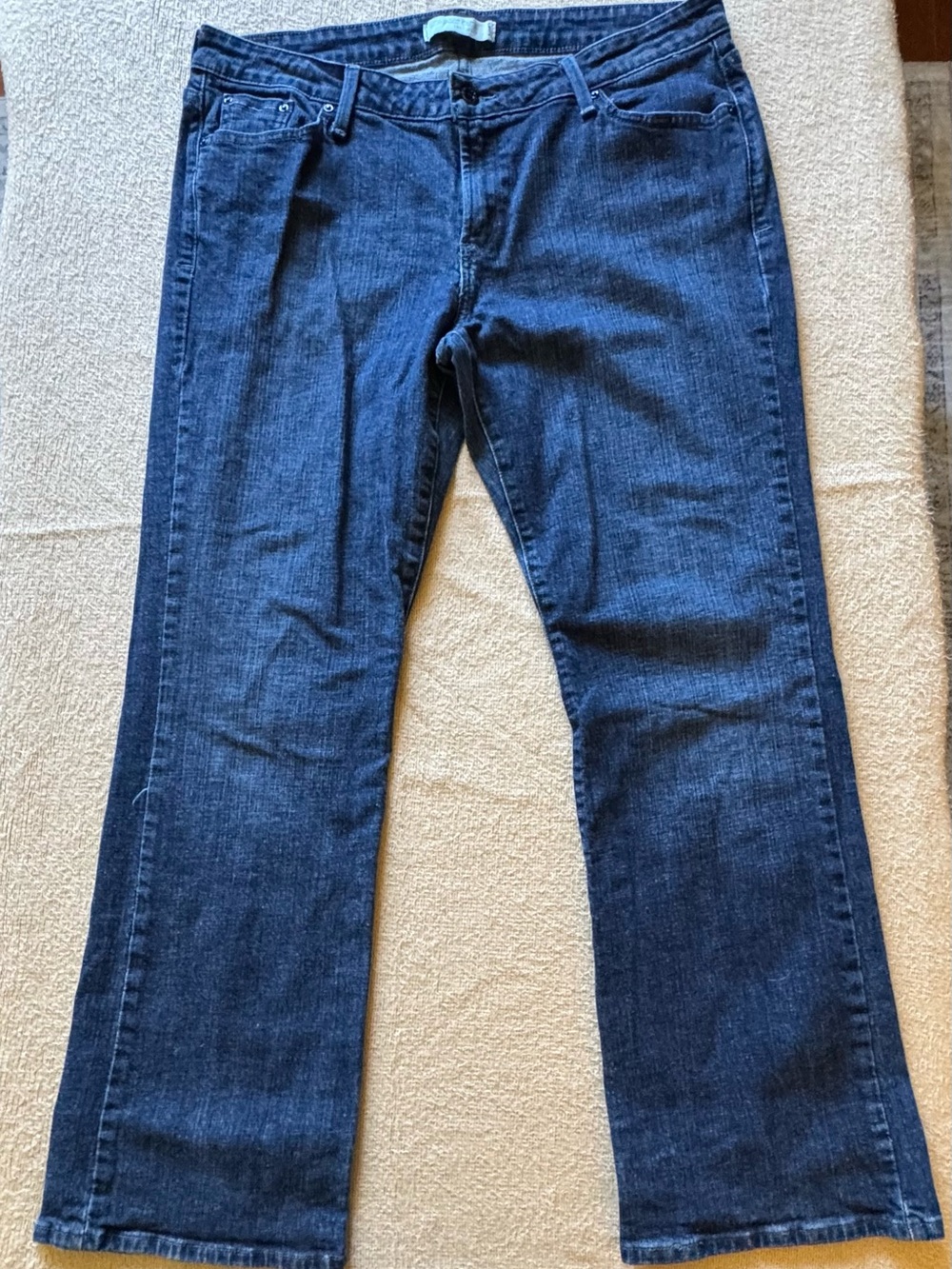 Levi's 545 Indigo Wide Leg Jeans
